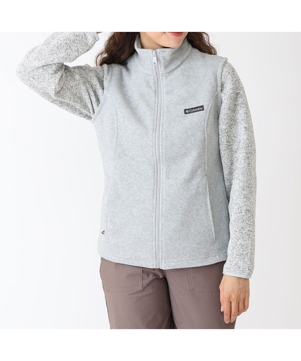【コロンビア/Columbia】のColumbia/ ウィメンズベントンスプリングスベスト /コロンビア インテリア・キッズ・メンズ・レディースファッション・服の通販 founy(ファニー) 　ファッション　Fashion　レディースファッション　Fashion for Women　アウター　Coat / Outerwear Collection　トップス・カットソー　Cut & Sew Tops　ベスト&ジレ / 重ね着スタイル　Vests & Gilets　新作・新入荷　New Arrivals / New In　アウトドア　Outdoor Clothing　スタンド　Stand Collar, Upright Stand　フィット　Fit, Slim Fit　ベスト　Vest, Waistcoat　ベーシック　Basic, Essential　ロング　Long, Long-Length　人気　Popular, Best Seller　夏　Summer　定番　Standard, Basic Item　春　Spring　S/S・春夏　SS, Spring/Summer, Warm Season　秋　Autumn　A/W・秋冬　Autumn/Winter　Cirrus Grey Heather|ID: prp329100004698678 ipo3291000000033928989
