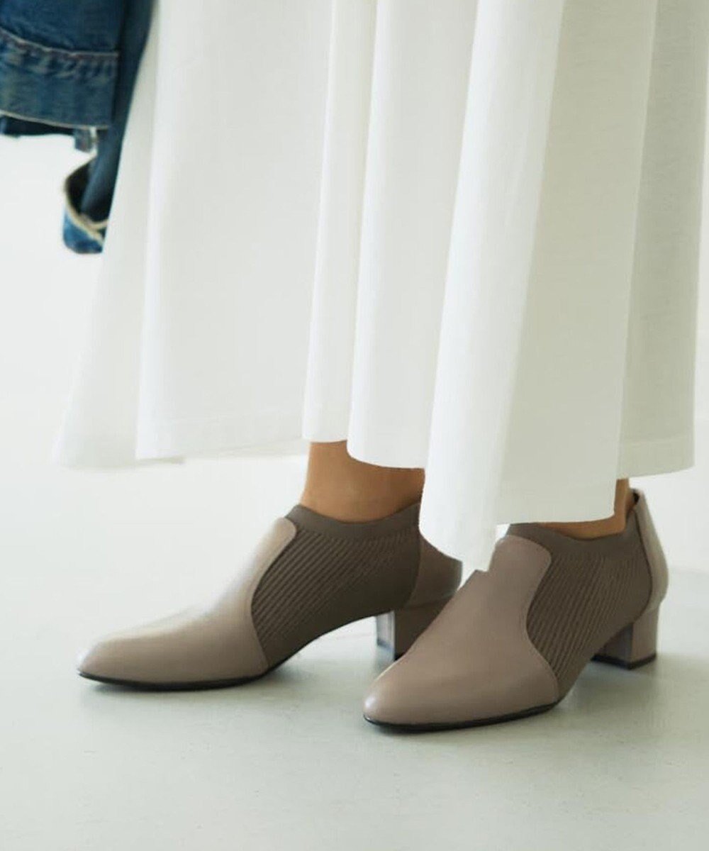 【リーガル フットコミュニティ/REGAL FOOT COMMUNITY】の【リーガルレディース】F59R ニットシューティー パンプス インテリア・キッズ・メンズ・レディースファッション・服の通販 founy(ファニー) ファッション Fashion レディースファッション Fashion for Women インソール Shoe Insole クッション Cushion, Throw Pillow フィット Fit, Slim Fit 冬 Winter / This Winter 秋 Autumn グレー|ID: prp329100004698695 ipo3291000000034327494