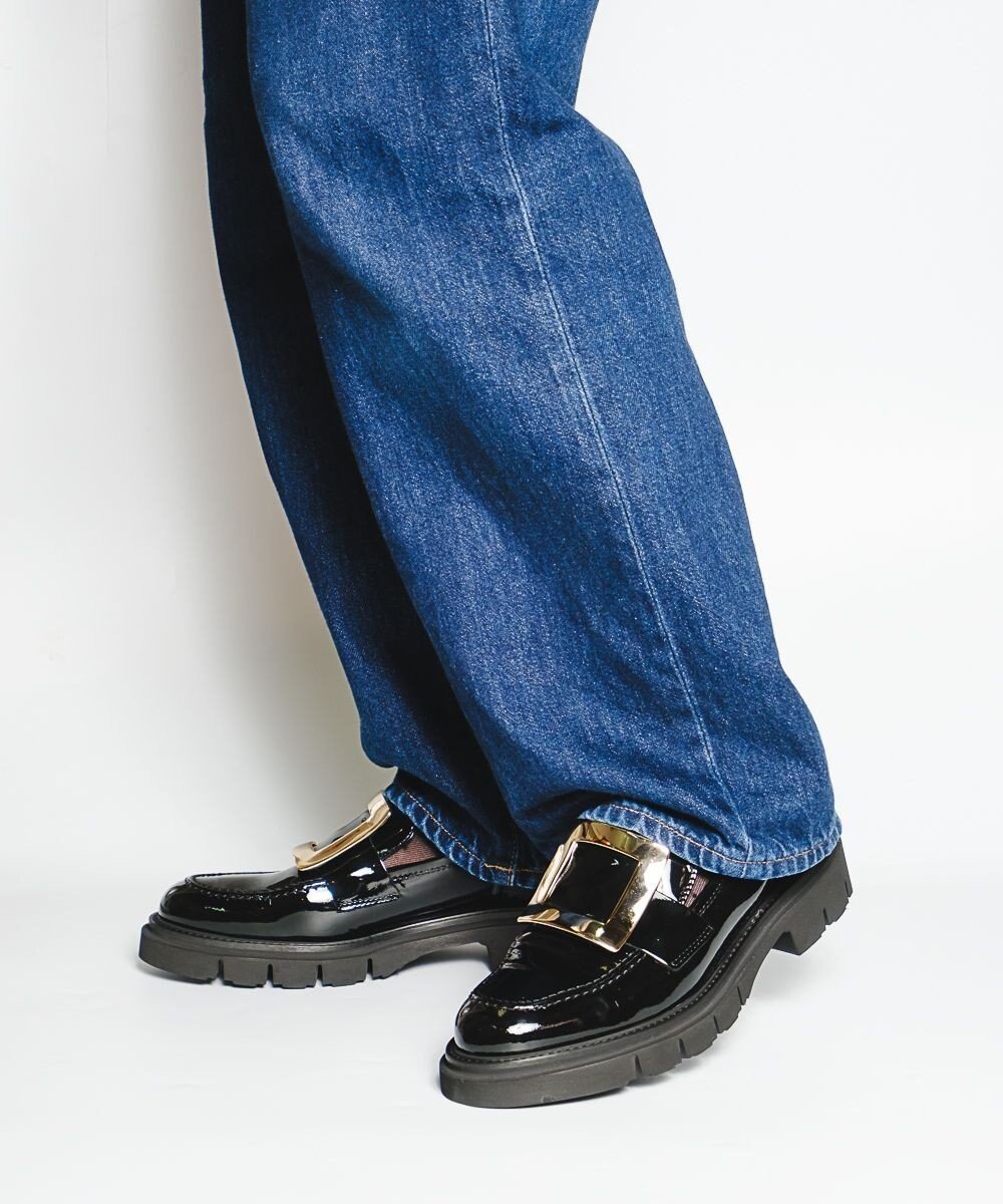 【ボントレ/BONTRE】の【LucaGrossi/ルカグロッシ】スクエアメタルバックルローファー/K199M-VA 人気、トレンドファッション・服の通販 founy(ファニー) 　ファッション　Fashion　レディースファッション　Fashion for Women　バッグ　Bags　イタリア　Italy　エナメル　Patent Leather　クラシカル　Classical, Vintage-Inspired　シューズ　Shoes, Footwear　フィット　Fit, Slim Fit　フェミニン　Feminine, Girly　マニッシュ　Mannish, Boyish　メタリック　Metallic, Shiny Finish　エレガント 上品　Elegant　 other-1|ID: prp329100004698711 ipo3291000000033929087