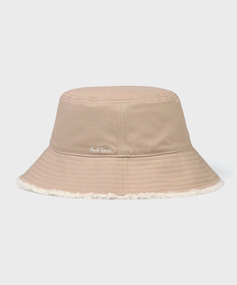 【ポール スミス/Paul Smith】のフェイクボア バケットハット インテリア・キッズ・メンズ・レディースファッション・服の通販 founy(ファニー) ファッション Fashion レディースファッション Fashion for Women キャップ&ハット Hats & Caps おすすめ Recommended / Our Picks シンプル Simple, Minimal デニム Denim, Jeans Material 帽子 Hat, Headwear A/W・秋冬 Autumn/Winter ベージュ|ID: prp329100004698712 ipo3291000000033929090