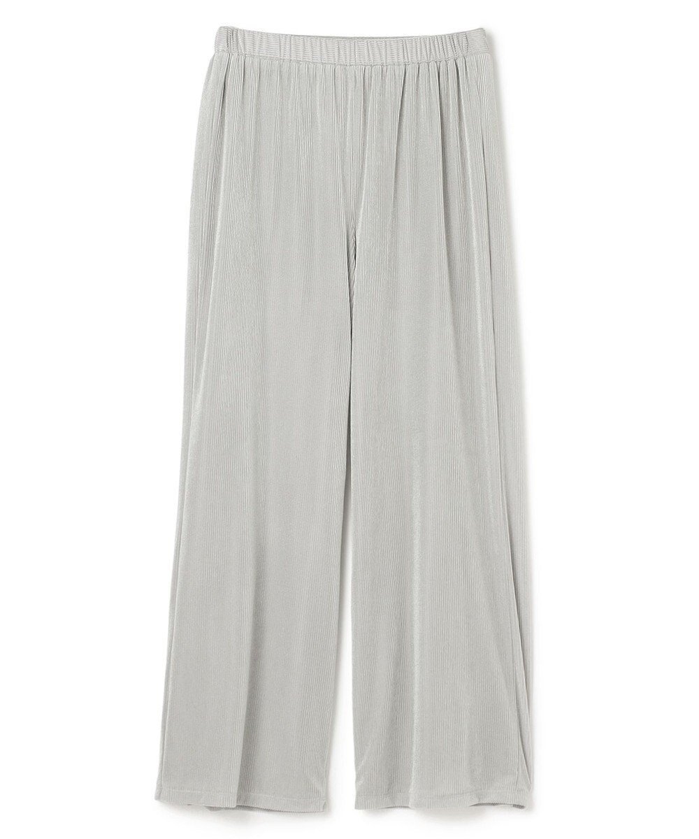 【アンクレイヴ/uncrave】の【洗濯機洗い可】シアーベロアリブ ギャザーパンツ インテリア・キッズ・メンズ・レディースファッション・服の通販 founy(ファニー) 　ファッション　Fashion　レディースファッション　Fashion for Women　パンツ　Pants & Trousers　ギャザー　Gathered, Ruffled　シンプル　Simple, Minimal　セットアップ　Set-Up, Coordinated Outfit　ベロア　Velour, Soft Velvet　A/W・秋冬　Autumn/Winter　エレガント 上品　Elegant　ライトグレー|ID: prp329100004698725 ipo3291000000034007395