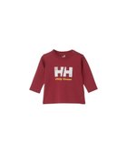 【ヘリーハンセン/HELLY HANSEN / KIDS】の【ベビー・抗菌防臭・ECO素材・記名ラベル付】ロングスリーブ HHヘリーベアティー ブリックレッド|ID: prp329100004700077 ipo3291000000033937869
