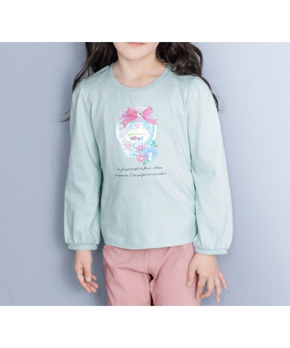 【エニィ/ANY / KIDS】の【チェリーベリーシリーズ】フルーツジャム 長袖 Tシャツ インテリア・キッズ・メンズ・レディースファッション・服の通販 founy(ファニー) ファッション Fashion キッズファッション Fashion for Kids トップス・カットソー Cut & Sew Tops 春 Spring カットソー Cut and Sewn Top キュロット Culottes, Wide Shorts シンプル Simple, Minimal ストーン Stone, Gem-Like スパンコール Sequins, Sequin Embellishment チェリー Cherry, Cherry Pattern 長袖 Long Sleeve, Full Sleeve ポケット Pocket, Pocket Detail モチーフ Motif, Design Theme S/S・春夏 SS, Spring/Summer, Warm Season おすすめ Recommended / Our Picks 夏 Summer ミント×ハーバリウム|ID: prp329100004700093 ipo3291000000034377266