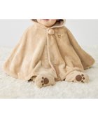 【ミキハウスホットビスケッツ/MIKI HOUSE HOT BISCUITS / KIDS】の【ミキハウス】【70-90cm】 マイクロファー マント ベージュ|ID: prp329100004700103 ipo3291000000033937944