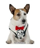 【ペットパラダイス/PET PARADISE / GOODS】のディズニー ミッキーマウス&プルート ベストハーネス 《モノクロ》 SS ホワイト×ブラック|ID: prp329100004700104 ipo3291000000034605649