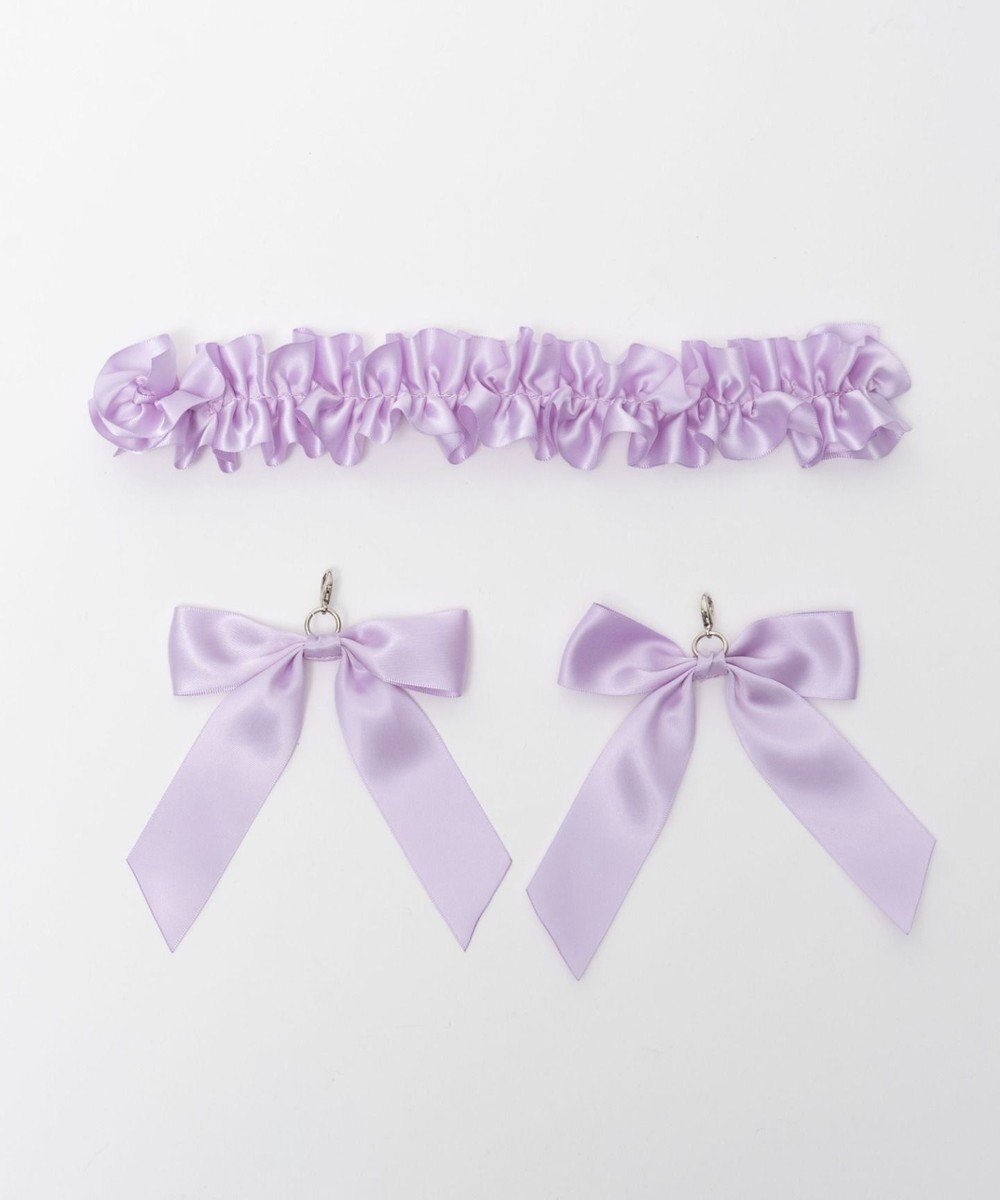 【ウィゴー/WEGO】の【痛バ&推し活グッズ】ときめきDIYセットS【一部店舗限定】 インテリア・キッズ・メンズ・レディースファッション・服の通販 founy(ファニー) 　ファッション　Fashion　レディースファッション　Fashion for Women　ミニ財布・二つ折り財布　Wallets & Card Cases　2023年　2023　2023-2024秋冬・A/W　Autumn/Winter 2023–24 AW23–24　フリル　Frill, Ruffle　プレーン　Plain, Simple　リボン　Ribbon, Bow　冬　Winter / This Winter　財布　Wallet, Purse　ライトパープル|ID: prp329100004700105 ipo3291000000034992101