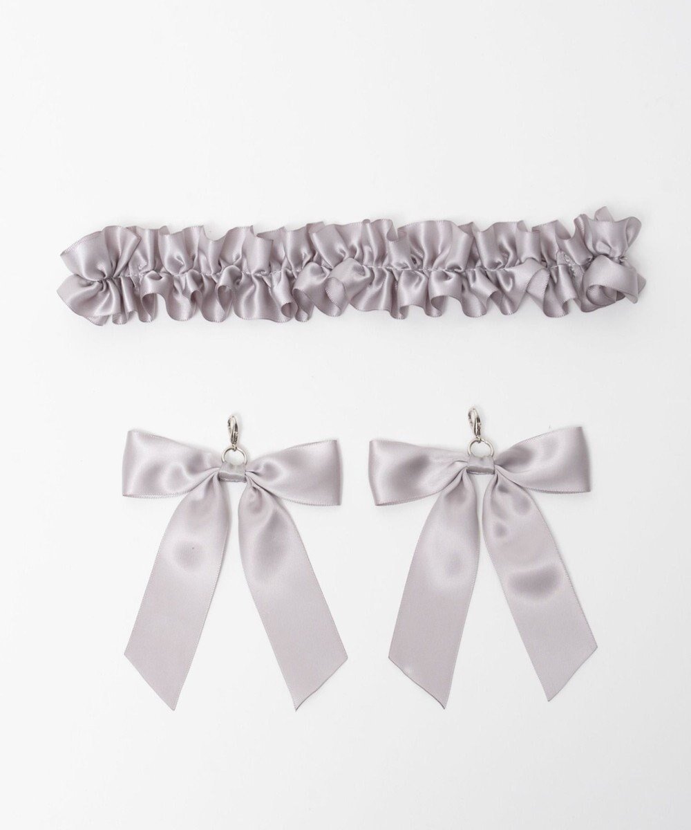 【ウィゴー/WEGO】の【痛バ&推し活グッズ】ときめきDIYセットS【一部店舗限定】 インテリア・キッズ・メンズ・レディースファッション・服の通販 founy(ファニー) 　ファッション　Fashion　レディースファッション　Fashion for Women　ミニ財布・二つ折り財布　Wallets & Card Cases　2023年　2023　2023-2024秋冬・A/W　Autumn/Winter 2023–24 AW23–24　フリル　Frill, Ruffle　プレーン　Plain, Simple　リボン　Ribbon, Bow　冬　Winter / This Winter　財布　Wallet, Purse　グレー|ID: prp329100004700105 ipo3291000000034992103