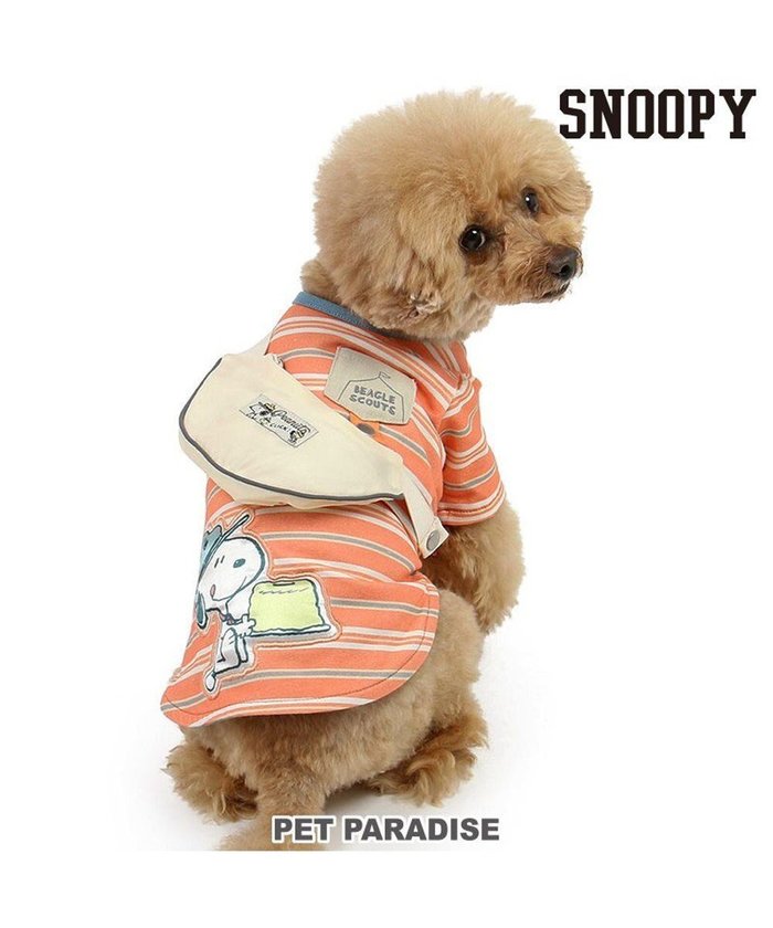 【ペットパラダイス/PET PARADISE / GOODS】のスヌーピー お揃いTシャツ マルチボーダー 《オレンジ》 小型犬 インテリア・キッズ・メンズ・レディースファッション・服の通販 founy(ファニー) https://founy.com/ オレンジ Orange 春 Spring ボーダー Border, Stripe ラップ Wrap, Wrap Design S/S・春夏 SS, Spring/Summer, Warm Season 犬 Dog 夏 Summer ホーム・キャンプ・アウトドア・お取り寄せ Home Living / Home & Lifestyle / Camping Gear / Outdoor Camping ペットグッズ Pet Supplies |ID: prp329100004700106 ipo3291000000033937963