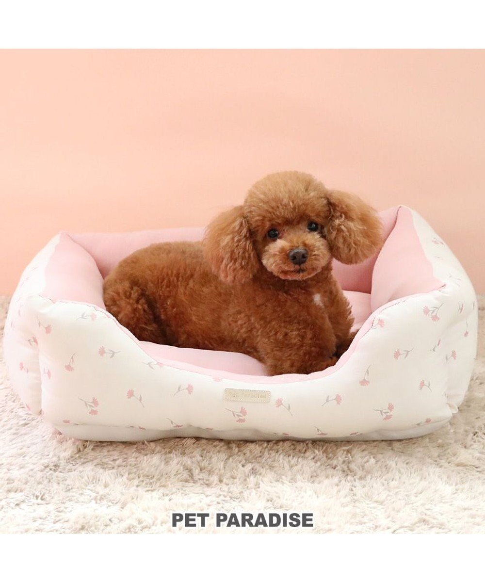 【ペットパラダイス/PET PARADISE / GOODS】のペットパラダイス 小花柄カドラー《ピンク》 M 小型犬 人気、トレンドファッション・服の通販 founy(ファニー) 　クッション　Cushion, Throw Pillow　犬　Dog　ホーム・キャンプ・アウトドア・お取り寄せ　Home Living / Home & Lifestyle / Camping Gear / Outdoor Camping　ペットグッズ　Pet Supplies　 other-1|ID: prp329100004700113 ipo3291000000033937982
