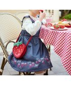 【エニィ/ANY / KIDS】の【チェリーベリーシリーズ】フルーツ 刺繍 ジャンパースカート ネイビー|ID: prp329100004700119 ipo3291000000033938002