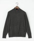 【ジョセフ アブード/JOSEPH ABBOUD / MEN】の【チクチクしない/イージーケア/3シーズン対応/サスティナブル】SNOWY スタンドジップカーディガン グレー系|ID: prp329100004700127 ipo3291000000034177214