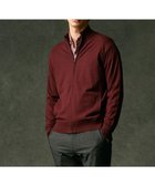 【ジョセフ アブード/JOSEPH ABBOUD / MEN】の【チクチクしない/イージーケア/3シーズン対応/サスティナブル】SNOWY スタンドジップカーディガン ワイン系|ID: prp329100004700127 ipo3291000000034177216