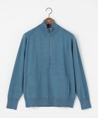 【ジョセフ アブード/JOSEPH ABBOUD / MEN】の【チクチクしない/イージーケア/3シーズン対応/サスティナブル】SNOWY スタンドジップカーディガン ターコイズブルー系|ID: prp329100004700127 ipo3291000000034177217