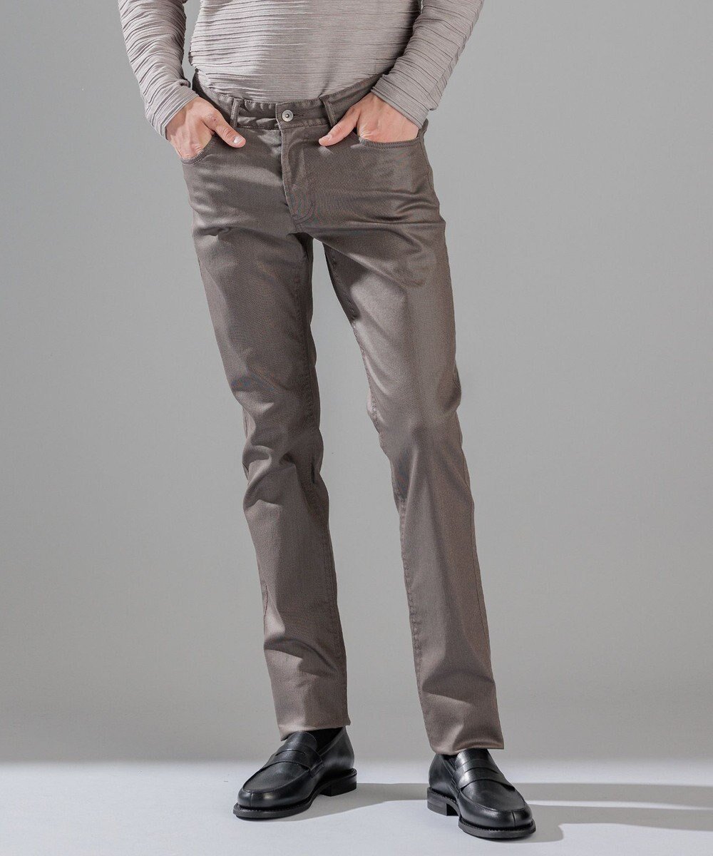 【ジョゼフ オム/JOSEPH HOMME / MEN】のハイパワーソフトストレッチ / STICK 5P インテリア・キッズ・メンズ・レディースファッション・服の通販 founy(ファニー) 　ファッション　Fashion　メンズファッション　Fashion for Men　ボトムス　Bottoms　ストレッチ　Stretch, Stretchy Fabric　ストレート　Straight, Straight Cut　スリム　Slim, Slim Fit　デニム　Denim, Jeans Material　ポケット　Pocket, Pocket Detail　人気　Popular, Best Seller　夏　Summer　定番　Standard, Basic Item　S/S・春夏　SS, Spring/Summer, Warm Season　A/W・秋冬　Autumn/Winter　ブラウン系|ID: prp329100004700131 ipo3291000000034911076