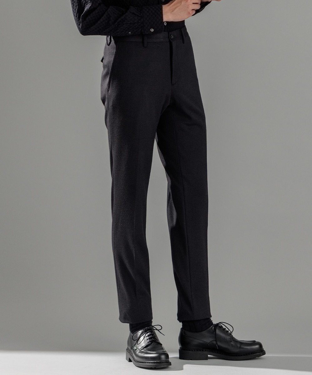 【ジョゼフ オム/JOSEPH HOMME / MEN】の【LEON 11月号掲載】ウーステッドモックロディ / CITY インテリア・キッズ・メンズ・レディースファッション・服の通販 founy(ファニー) 　ファッション　Fashion　メンズファッション　Fashion for Men　ボトムス　Bottoms　春　Spring　秋　Autumn　11月号　November Issue　ストレッチ　Stretch, Stretchy Fabric　スラックス　Slacks, Dress Pants　セットアップ　Set-Up, Coordinated Outfit　雑誌　Magazine, Fashion Magazine　テーパード　Tapered, Tapered Pants　人気　Popular, Best Seller　フィット　Fit, Slim Fit　フラップ　Flap, Flap Pocket　ボトム　Bottoms, Lower Wear　ポケット　Pocket, Pocket Detail　冬　Winter / This Winter　A/W・秋冬　Autumn/Winter　エレガント 上品　Elegant　ビジネス 仕事 通勤　Business / Work / Commuting　グレー系1|ID: prp329100004700132 ipo3291000000033938051