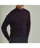 【五大陸/gotairiku / MEN】の【家庭洗濯可能】イタリア糸 ハイゲージ タートルニット パープル系|ID: prp329100004700137 ipo3291000000034188168