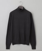 【五大陸/gotairiku / MEN】の【家庭洗濯可能】イタリア糸 ハイゲージ タートルニット ブラック系|ID: prp329100004700137 ipo3291000000034188171