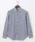 【ジョセフ アブード/JOSEPH ABBOUD / MEN】の【オーガニックコットン・柔らかな肌触り】カラーストライプ シャツ サックスブルー系1|ID: prp329100004700138 ipo3291000000033938088