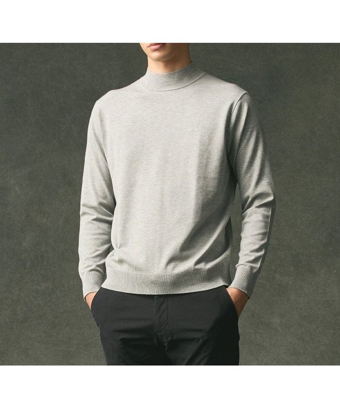 【ジョセフ アブード/JOSEPH ABBOUD / MEN】の【チクチクしない/イージーケア/3シーズン対応/サスティナブル】SNOWY モックネックニット インテリア・キッズ・メンズ・レディースファッション・服の通販 founy(ファニー) https://founy.com/ ファッション Fashion メンズファッション Fashion for Men トップス・カットソー Cut & Sew Tops ニット・セーター / 定番トップス Knit Tops & Sweaters インナー Innerwear 春 Spring 秋 Autumn シンプル Simple, Minimal ジャケット Jacket, Outerwear ストレッチ Stretch, Stretchy Fabric セーター Sweater, Knitwear ロング Long, Long-Length 冬 Winter / This Winter A/W・秋冬 Autumn/Winter おすすめ Recommended / Our Picks エレガント 上品 Elegant ビジネス 仕事 通勤 Business / Work / Commuting |ID: prp329100004700140 ipo3291000000033938101