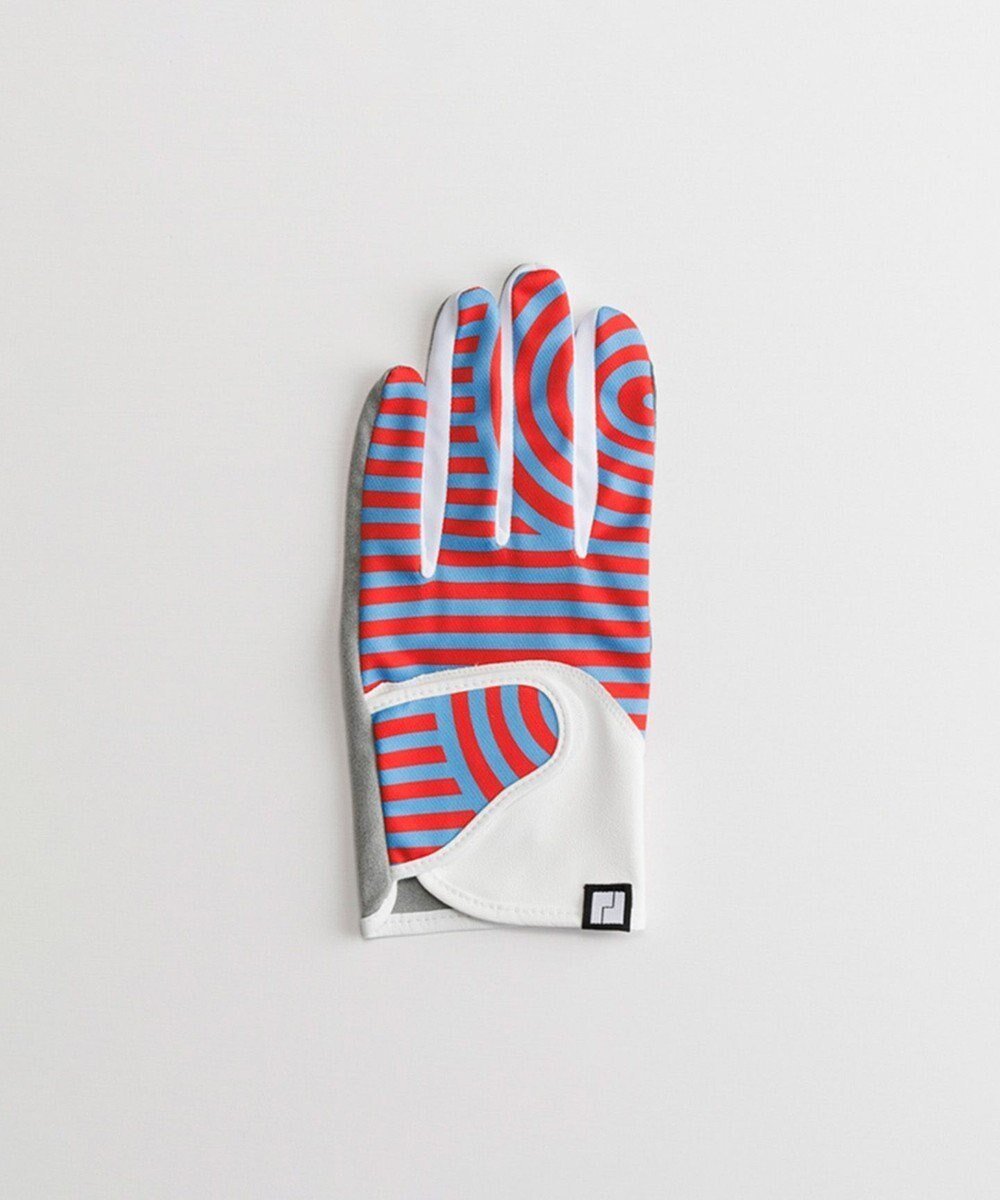 【オルクベット/ORuKuBET / MEN】のGOLF - SHIME (MEN)【左手用・全天候型・吸汗速乾性・UVカット】 インテリア・キッズ・メンズ・レディースファッション・服の通販 founy(ファニー) 　ファッション　Fashion　メンズファッション　Fashion for Men　スポーツ　Sports, Activewear　フィット　Fit, Slim Fit　プリント　Print, Printed Pattern　ラウンド　Round, Round Neck　ゴルフ　Golf　レッド|ID: prp329100004700141 ipo3291000000033938108