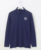 【23区 ゴルフ/23区GOLF / MEN】の【MEN】【UVカット】ハニカムカノコ長袖ポロシャツ ネイビー系|ID: prp329100004700142 ipo3291000000033938114