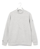 【23区 ゴルフ/23区GOLF / MEN】の【MEN】エンボスロゴダンボールモックネック 吸水速乾 UVカット ライトグレー系|ID: prp329100004700145 ipo3291000000033938124
