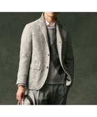 【ジョセフ アブード/JOSEPH ABBOUD / MEN】の【イタリア素材/軽量/ストレッチ】スライバー千鳥 ジャケット ライトグレー系3|ID: prp329100004700147 ipo3291000000034495617