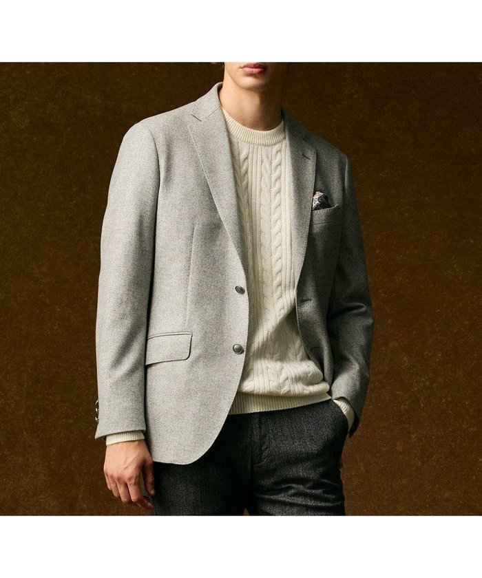 【ジョセフ アブード/JOSEPH ABBOUD / MEN】の【ソフト/JAPANファブリック/LIBERTY柄裏地】ムリネフランネル ジャケット インテリア・キッズ・メンズ・レディースファッション・服の通販 founy(ファニー) https://founy.com/ ファッション Fashion メンズファッション Fashion for Men アウター Men's Coats Outerwear テーラードジャケット Tailored Jackets & Blazers イタリア Italy クラシック Classic, Timeless Style ジャケット Jacket, Outerwear スマート Smart, Elegant スラックス Slacks, Dress Pants タートルネック Turtleneck, High Neck ファブリック Fabric, Textile フラップ Flap, Flap Pocket ポケット Pocket, Pocket Detail メタル Metal, Metal Parts モダン Modern, Contemporary A/W・秋冬 Autumn/Winter おすすめ Recommended / Our Picks エレガント 上品 Elegant ビジネス 仕事 通勤 Business / Work / Commuting |ID: prp329100004700149 ipo3291000000033938136