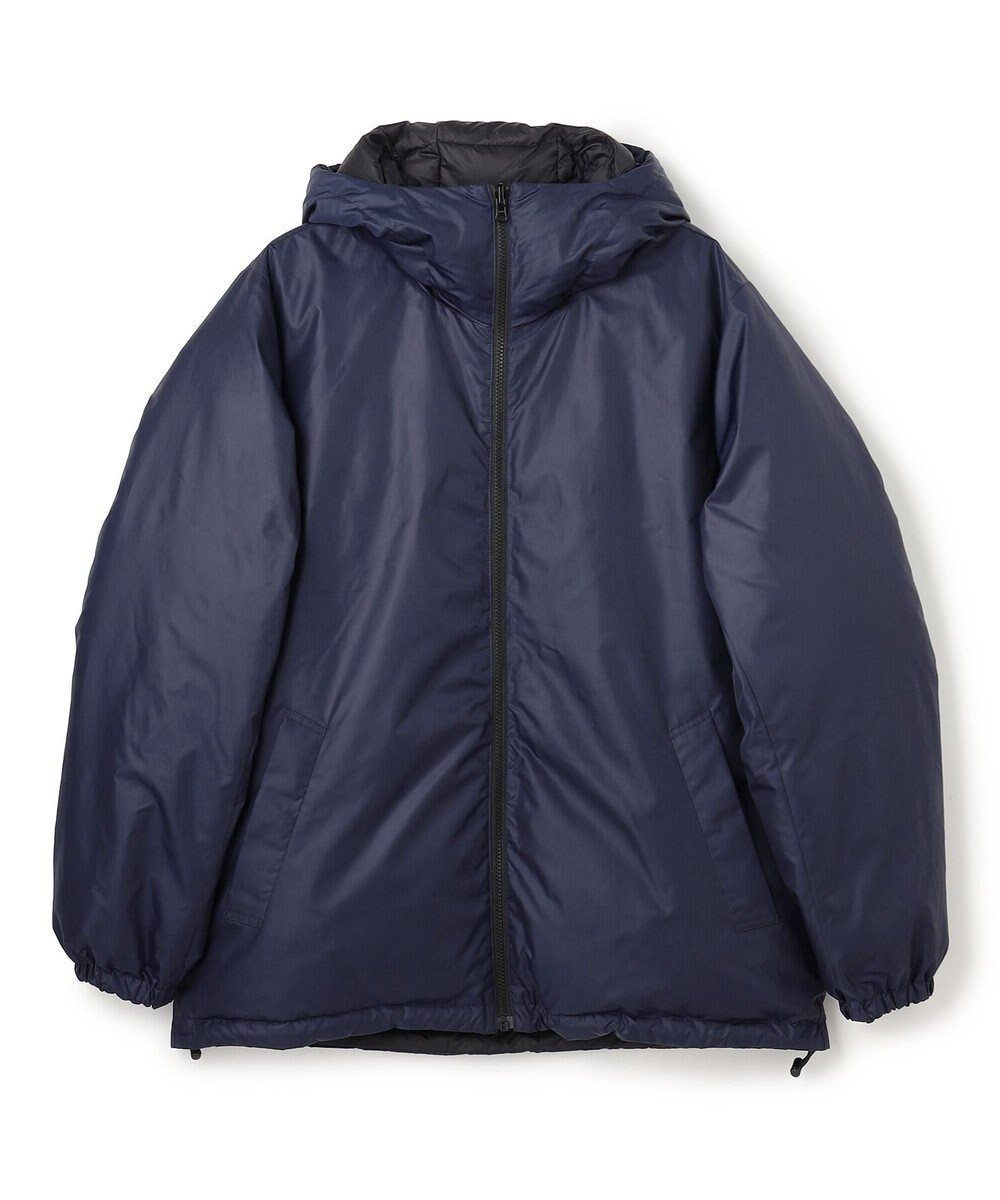 【アンフィーロ/UNFILO / MEN】の【OCEANS YouTube 掲載】TAION×UNFILO リバーシブルフードダウン【光吸収発熱/撥水/洗える】 インテリア・キッズ・メンズ・レディースファッション・服の通販 founy(ファニー) 　ファッション　Fashion　メンズファッション　Fashion for Men　アウター　Men's Coats Outerwear　インナー　Innerwear　ウォッシャブル　Machine Washable　洗える　Machine Washable　ジャケット　Jacket, Outerwear　スタンド　Stand Collar, Upright Stand　スピンドル　Spindle, Drawcord　雑誌　Magazine, Fashion Magazine　ダウン　Down, Puffer　ブルゾン　Blouson, Bomber Jacket　防寒　Cold Protection, Winter-Ready　リバーシブル　Reversible, Two-Sided　冬　Winter / This Winter　A/W・秋冬　Autumn/Winter　おすすめ　Recommended / Our Picks　ビジネス 仕事 通勤　Business / Work / Commuting　ネイビー×ブラック|ID: prp329100004700153 ipo3291000000033938158