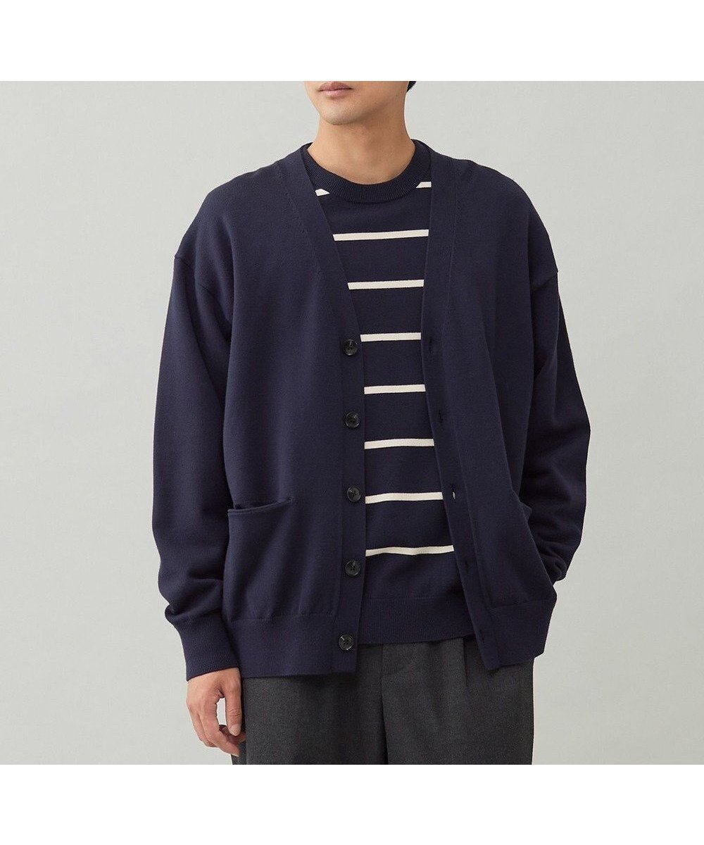 【アンフィーロ/UNFILO / MEN】の【OCEANS YouTube 掲載】スムースシルキーニット カーディガン【洗える/抗菌防臭】 人気、トレンドファッション・服の通販 founy(ファニー) 　ファッション　Fashion　メンズファッション　Fashion for Men　トップス・カットソー　Cut & Sew Tops　ニット・セーター / 定番トップス　Knit Tops & Sweaters　カーディガン / 羽織り　Cardigans　ウォッシャブル　Machine Washable　洗える　Machine Washable　カーディガン　Cardigan, Knitwear　抗菌　Antibacterial, Bacteria-Resistant　シルク　Silk, 100% Silk　雑誌　Magazine, Fashion Magazine　ポケット　Pocket, Pocket Detail　冬　Winter / This Winter　A/W・秋冬　Autumn/Winter　おすすめ　Recommended / Our Picks　エレガント 上品　Elegant　ビジネス 仕事 通勤　Business / Work / Commuting　 other-1|ID: prp329100004700157 ipo3291000000033938182