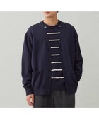 【アンフィーロ/UNFILO / MEN】の【OCEANS YouTube 掲載】スムースシルキーニット カーディガン【洗える/抗菌防臭】 ネイビー|ID: prp329100004700157 ipo3291000000033938183