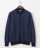 【ジョセフ アブード/JOSEPH ABBOUD / MEN】の【洗える/軽い】シェニールヤーンジャカード ジップ ブルゾン ダルブルー系|ID: prp329100004700171 ipo3291000000034364645