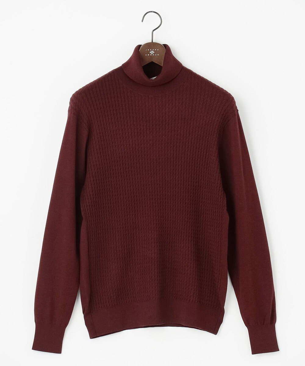 【ジョセフ アブード/JOSEPH ABBOUD / MEN】の【チクチクしない/イージーケア/3シーズン対応/サスティナブル】SNOWY タートルネックセーター インテリア・キッズ・メンズ・レディースファッション・服の通販 founy(ファニー) 　ファッション　Fashion　メンズファッション　Fashion for Men　トップス・カットソー　Cut & Sew Tops　ニット・セーター / 定番トップス　Knit Tops & Sweaters　インナー　Innerwear　春　Spring　秋　Autumn　ストレッチ　Stretch, Stretchy Fabric　セーター　Sweater, Knitwear　タートルネック　Turtleneck, High Neck　ロング　Long, Long-Length　冬　Winter / This Winter　A/W・秋冬　Autumn/Winter　おすすめ　Recommended / Our Picks　エレガント 上品　Elegant　ビジネス 仕事 通勤　Business / Work / Commuting　ワイン系|ID: prp329100004700188 ipo3291000000033938315