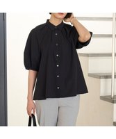 【アンフィーロ 自由区/UNFILO】のランタンスリーブ ブラウス 人気、トレンドファッション・服の通販 founy(ファニー) ファッション Fashion レディースファッション Fashion for Women トップス・カットソー Cut & Sew Tops シャツ・ブラウス・オフィスカジュアル Elegant Blouses & Button-Ups おすすめ Recommended / Our Picks コンパクト Compact, Small Size スリーブ Sleeve, Long Sleeve / Short Sleeve ドレープ Drape, Draping Fabric ワイド Wide, Wide Fit エレガント 上品 Elegant 夏 Summer 春 Spring S/S・春夏 SS, Spring/Summer, Warm Season |ID:prp329100004700205