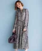 【23区/NIJYUSANKU】の【洗える】Rattiペイズリープリント ティアード ワンピース ベージュ系|ID: prp329100004700211 ipo3291000000033938435