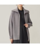 【自由区/JIYU-KU】の【洗える】ジップアップニット アウター 人気、トレンドファッション・服の通販 founy(ファニー) ファッション Fashion レディースファッション Fashion for Women アウター Coat / Outerwear Collection レディースジャケット・軽アウター Jackets シンプル Simple, Minimal ジャケット Jacket, Outerwear フォルム Silhouette, Form マニッシュ Mannish, Boyish 洗える Machine Washable 秋 Autumn A/W・秋冬 Autumn/Winter thumbnail グレー|ID: prp329100004700219 ipo3291000000033938476