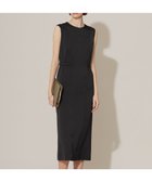 【アイシービー/iCB】の【洗える】 ストレッチハンマーサテン ノースリーブワンピース ブラック系|ID: prp329100004700233 ipo3291000000033938534