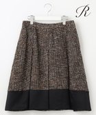 【23区/NIJYUSANKU】の【R(アール)】GIOLICAミックスツイードスカート キャメル系|ID: prp329100004700236 ipo3291000000033938564