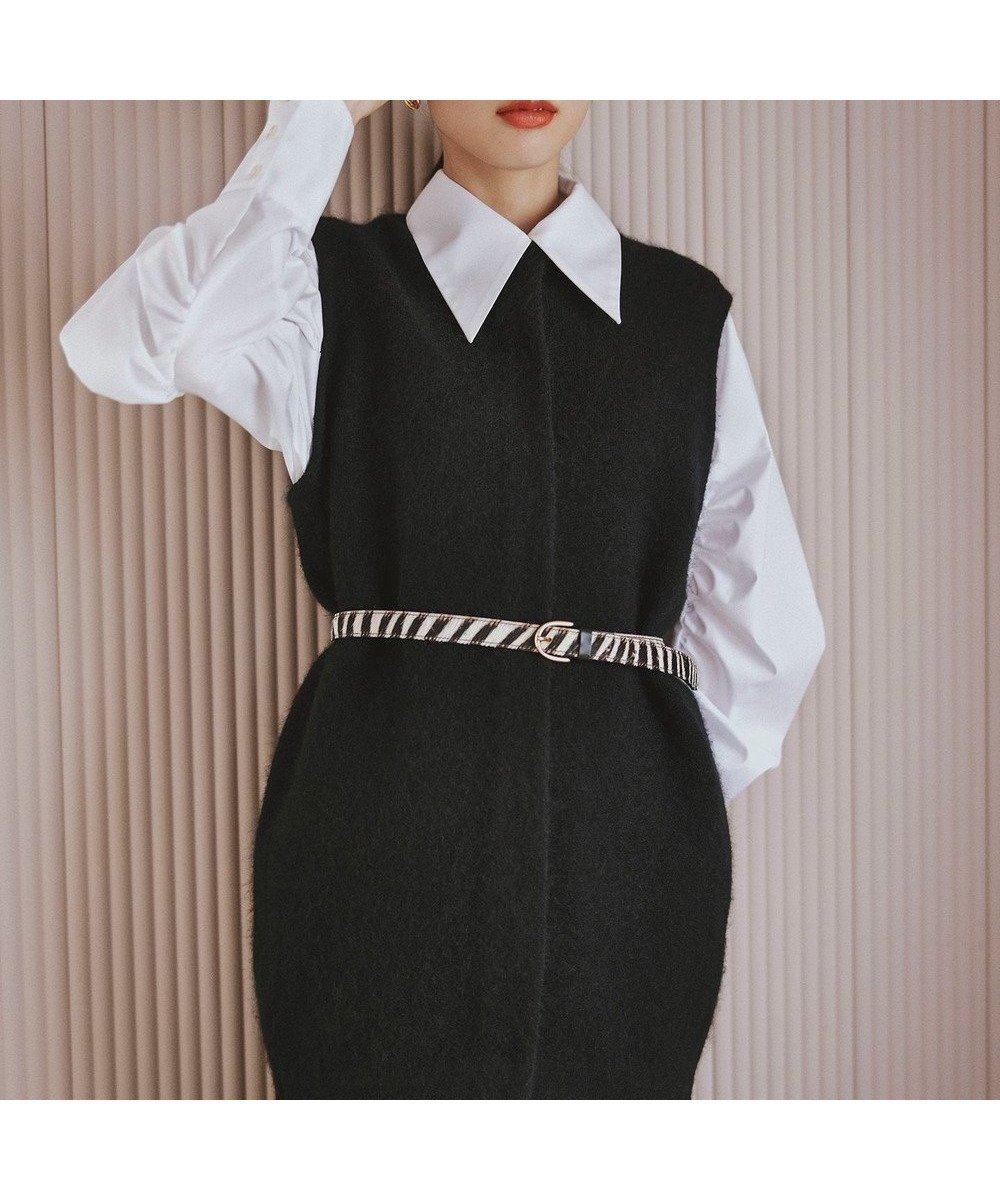 【自由区/JIYU-KU】の【WEB限定カラーあり】モヘアニット ジレ 人気、トレンドファッション・服の通販 founy(ファニー) 　ファッション　Fashion　レディースファッション　Fashion for Women　アウター　Coat / Outerwear Collection　トップス・カットソー　Cut & Sew Tops　ニット　Knit Tops & Sweaters　ベスト&ジレ / 重ね着スタイル　Vests & Gilets　インナー　Innerwear　ストレッチ　Stretch, Stretchy Fabric　スマート　Smart, Elegant　ベスト　Vest, Waistcoat　ミックス　Mix, Mixed Style　秋　Autumn　A/W・秋冬　Autumn/Winter　 other-1|ID: prp329100004700240 ipo3291000000034311040