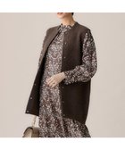 【自由区/JIYU-KU】の【WEB限定カラーあり】モヘアニット ジレ ダークブラウン系|ID: prp329100004700240 ipo3291000000034311046