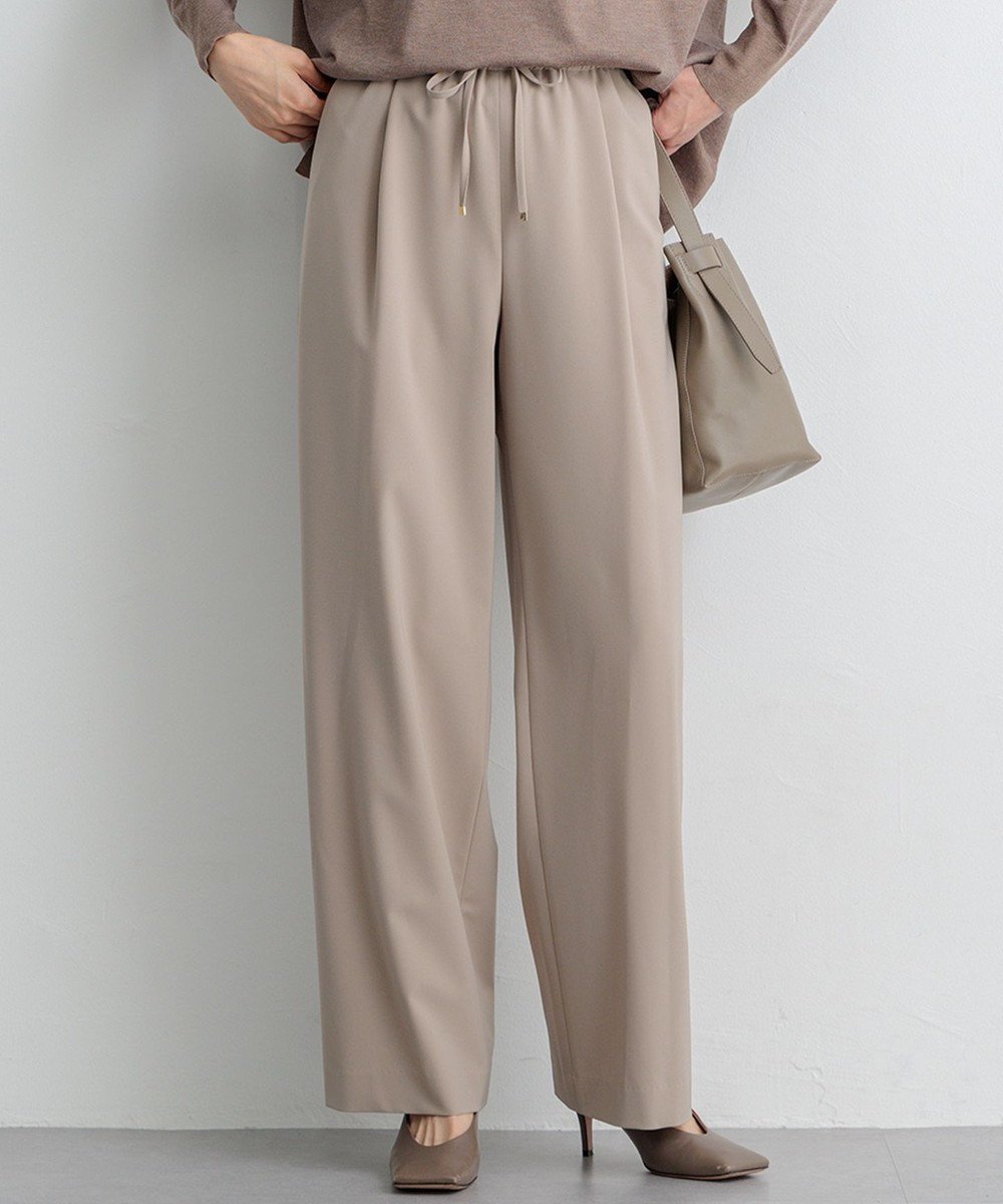 【23区/NIJYUSANKU】の【洗える】2WAYストレッチツイル ドロスト ワイドパンツ 人気、トレンドファッション・服の通販 founy(ファニー) 　ファッション　Fashion　レディースファッション　Fashion for Women　パンツ　Pants & Trousers　春　Spring　洗える　Machine Washable　シルク　Silk, 100% Silk　シンプル　Simple, Minimal　ストレッチ　Stretch, Stretchy Fabric　ツイル　Twist, Twisted Detail　ドレープ　Drape, Draping Fabric　人気　Popular, Best Seller　ワイド　Wide, Wide Fit　A/W・秋冬　Autumn/Winter　冬　Winter / This Winter　S/S・春夏　SS, Spring/Summer, Warm Season　夏　Summer　2024年　2024　2024-2025秋冬・A/W　Autumn/Winter 2024–25 AW24–25　 other-1|ID: prp329100004700251 ipo3291000000033938646