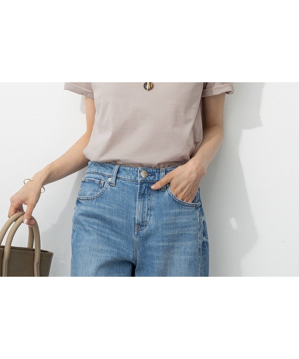 【23区/NIJYUSANKU】の【洗える】コンパクトヤーン スムース Tシャツ インテリア・キッズ・メンズ・レディースファッション・服の通販 founy(ファニー) ファッション Fashion レディースファッション Fashion for Women トップス・カットソー Cut & Sew Tops シャツ・ブラウス・オフィスカジュアル Elegant Blouses & Button-Ups ロングTシャツ・Tシャツ Longline T-Shirts & Tees カットソー・ベーシックTシャツ Cut-and-Sewn Tops / Stretch Tees & Basics イエロー Yellow インナー Innerwear オレンジ Orange 春 Spring 洗える Machine Washable カットソー Cut and Sewn Top シンプル Simple, Minimal スペシャル Special, Limited Edition スリーブ Sleeve, Long Sleeve / Short Sleeve デニム Denim, Jeans Material なめらか Smooth, Silky Texture ノースリーブ Sleeveless, No-Sleeve フェミニン Feminine, Girly フレア Flare, Flared フレンチ French, French Style ベーシック Basic, Essential ボトム Bottoms, Lower Wear S/S・春夏 SS, Spring/Summer, Warm Season 夏 Summer エレガント 上品 Elegant 2025年 2025 2025春夏・S/S Spring/Summer 2025 SS25 ベージュ系|ID: prp329100004700256 ipo3291000000033938672