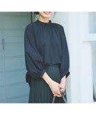 【エニー/ANY】の【速乾/UVカット/抗菌防臭/手洗い】エニィファンクションボリューム袖ブラウス ブラック|ID: prp329100004700259 ipo3291000000034201504