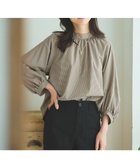 【エニー/ANY】の【速乾/UVカット/抗菌防臭/手洗い】エニィファンクションボリューム袖ブラウス ガンクラブチェック|ID: prp329100004700259 ipo3291000000034201505