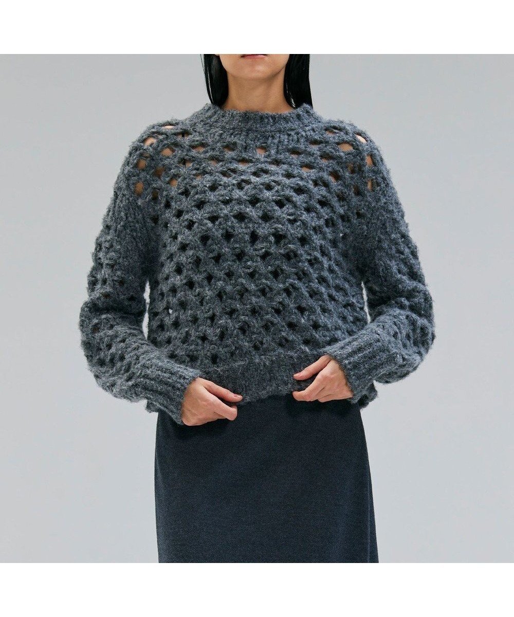 【ベイジ,/BEIGE,】のKOKOMO / ウールアルパカメッシュニット インテリア・キッズ・メンズ・レディースファッション・服の通販 founy(ファニー) ファッション Fashion レディースファッション Fashion for Women トップス・カットソー Cut & Sew Tops ニット Knit Tops & Sweaters インナー Innerwear クール Cool, Chic シンプル Simple, Minimal セーター Sweater, Knitwear タートルネック Turtleneck, High Neck メッシュ Mesh, Net Fabric A/W・秋冬 Autumn/Winter Md.Gray|ID: prp329100004700284 ipo3291000000033938860