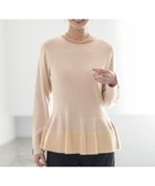 【エニィ スィス/any SiS】のペプラムフェザー ニット 人気、トレンドファッション・服の通販 founy(ファニー) ファッション Fashion レディースファッション Fashion for Women トップス・カットソー Cut & Sew Tops ニット Knit Tops & Sweaters おすすめ Recommended / Our Picks なめらか Smooth, Silky Texture ウォッシャブル Machine Washable シンプル Simple, Minimal セーター Sweater, Knitwear フェザー Feather, Feather Detail フェザーヤーン Feather Yarn, Fluffy Yarn ペプラム Peplum, Flared Hem ボトム Bottoms, Lower Wear エレガント 上品 Elegant 新作・新入荷 New Arrivals / New In A/W・秋冬 Autumn/Winter thumbnail ライトベージュ|ID: prp329100004700299 ipo3291000000034145565