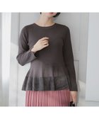 【エニィ スィス/any SiS】のペプラムフェザー ニット 人気、トレンドファッション・服の通販 founy(ファニー) ファッション Fashion レディースファッション Fashion for Women トップス・カットソー Cut & Sew Tops ニット Knit Tops & Sweaters おすすめ Recommended / Our Picks なめらか Smooth, Silky Texture ウォッシャブル Machine Washable シンプル Simple, Minimal セーター Sweater, Knitwear フェザー Feather, Feather Detail フェザーヤーン Feather Yarn, Fluffy Yarn ペプラム Peplum, Flared Hem ボトム Bottoms, Lower Wear エレガント 上品 Elegant 新作・新入荷 New Arrivals / New In A/W・秋冬 Autumn/Winter thumbnail スレート|ID: prp329100004700299 ipo3291000000034475304