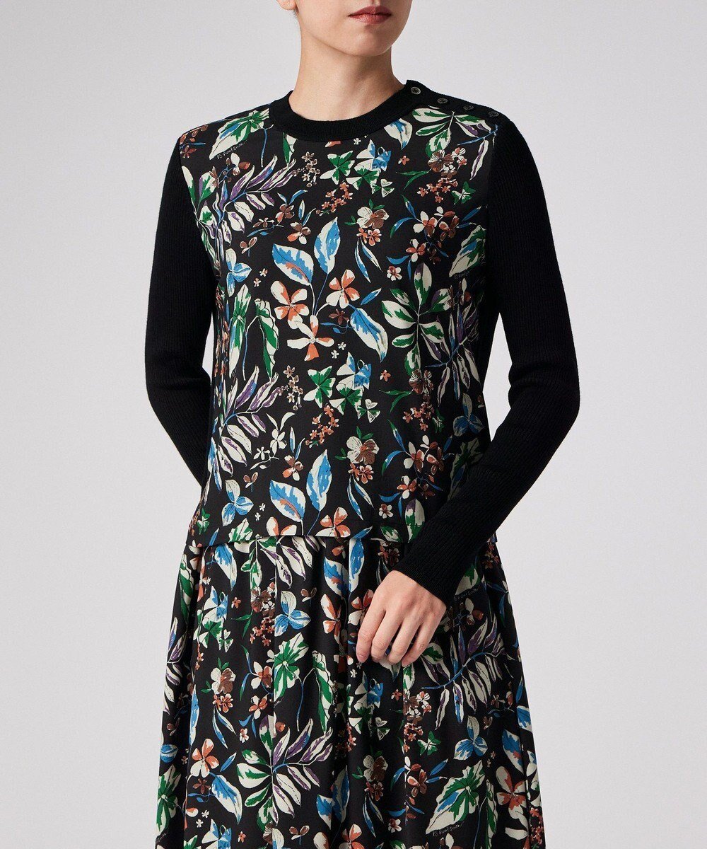 【ポール スミス/Paul Smith】の【洗える】Number Floral プルオーバー コンビ ニット 人気、トレンドファッション・服の通販 founy(ファニー) ファッション Fashion レディースファッション Fashion for Women トップス・カットソー Cut & Sew Tops ニット Knit Tops & Sweaters カジュアルプルオーバー・ニットトップス Pullovers & Knit Tops / Casual Pullovers コンパクト Compact, Small Size コンビ Combo, Combination Style スラックス Slacks, Dress Pants セーター Sweater, Knitwear デニム Denim, Jeans Material バランス Balance, Style Balance プリント Print, Printed Pattern 夏 Summer S/S・春夏 SS, Spring/Summer, Warm Season 洗える Machine Washable A/W・秋冬 Autumn/Winter other-1|ID: prp329100004700300 ipo3291000000034029232