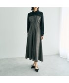 【イェッカ ヴェッカ/YECCA VECCA】のベアドッキングワンピース 人気、トレンドファッション・服の通販 founy(ファニー) ファッション Fashion レディースファッション Fashion for Women ワンピース Dresses シャツワンピース / 1枚で着映えコーデ Shirt Dresses おすすめ Recommended / Our Picks シアー Sheer, See-Through ドッキング Docking, Mixed Material フロント Front, Front Design ポケット Pocket, Pocket Detail エレガント 上品 Elegant A/W・秋冬 Autumn/Winter thumbnail Check|ID: prp329100004700307 ipo3291000000033938952
