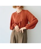 【イェッカ ヴェッカ/YECCA VECCA】のパールブローチ付きボウタイブラウス 人気、トレンドファッション・服の通販 founy(ファニー) ファッション Fashion レディースファッション Fashion for Women トップス・カットソー Cut & Sew Tops シャツ・ブラウス・オフィスカジュアル Elegant Blouses & Button-Ups おすすめ Recommended / Our Picks インナー Innerwear エレガント 上品 Elegant ジャケット Jacket, Outerwear ジョーゼット Georgette, Semi-Sheer Fabric バルーン Balloon, Balloon Silhouette パール Pearl, Pearl Accent フリル Frill, Ruffle ブローチ Brooch, Pin Brooch ポケット Pocket, Pocket Detail A/W・秋冬 Autumn/Winter thumbnail Red|ID: prp329100004700308 ipo3291000000033938956